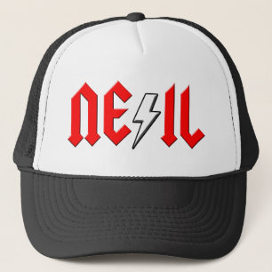 custom NEIL rock and roll shirt Trucker Hat