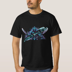 Custom Neo Tokyo Cyber Ronin T-Shirt