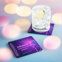 Custom Neon Karaoke Night Bachelor Party 