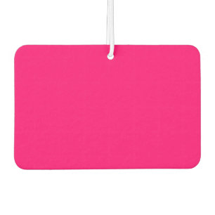 Custom Neon Pink Air Freshener – Bulk Orders