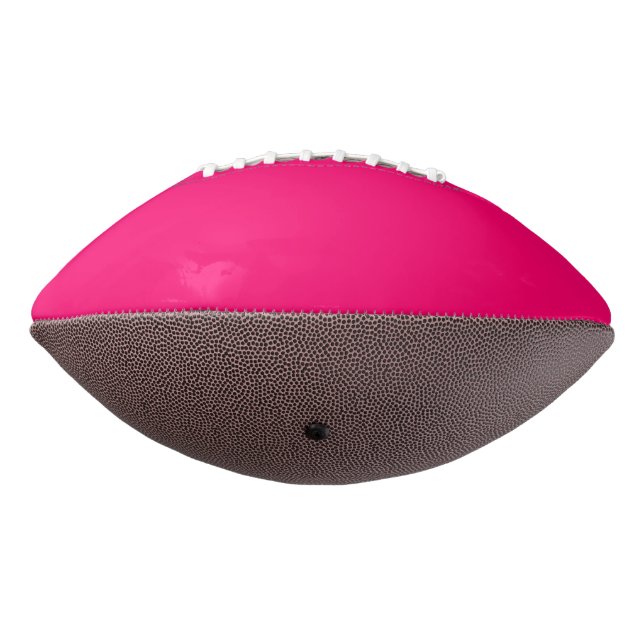 Custom Neon Pink & Black Football – Bulk Orders (Rotated 270)