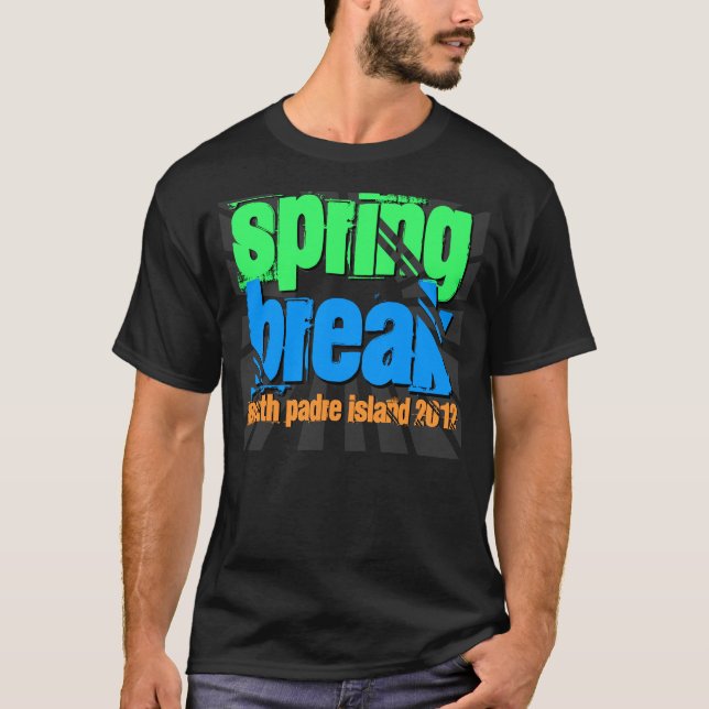 Custom Neon Spring Break T-Shirts (Front)