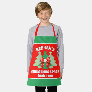 Custom Nephew's Christmas Gift Apron
