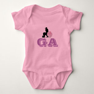 Custom Netball Player Position Themed Baby Bodysuit