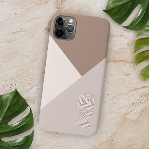 Custom Neutral Brown Ivory Beige Taupe Natural iPhone 16 Pro Max Case