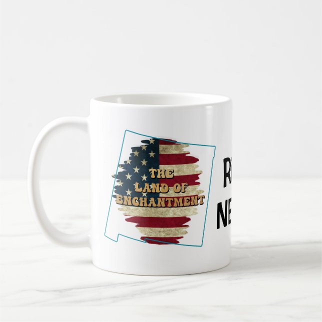 Custom New Mexico state   Coffee Mug (Left)