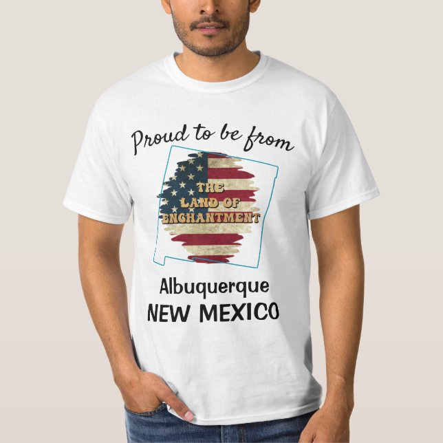 Custom New Mexico state T-Shirt (Front)