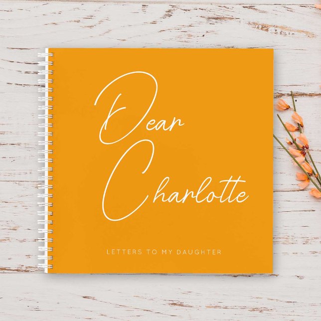 Custom New Mum Gift Minimalist Stylish Script Notebook (Creator Uploaded)