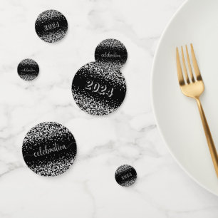 Custom New Year glitter confetti