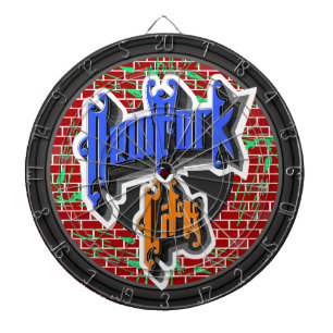 Custom New York City Dartboard