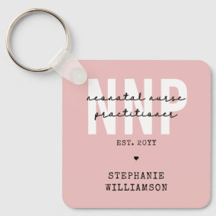 Custom NNP Neonatal Nurse Practitioner Key Ring