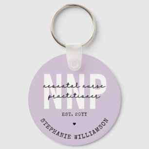 Custom NNP Neonatal Nurse Practitioner Key Ring