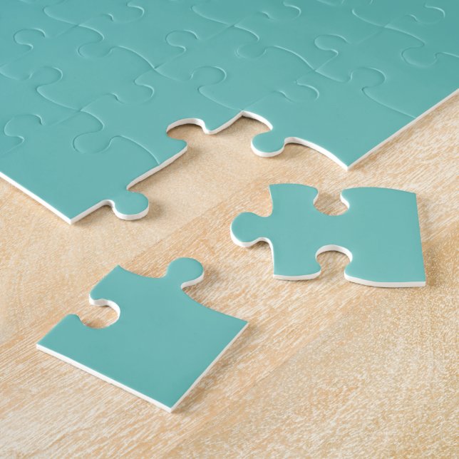 Custom No Picture Solid Colour Jigsaw Puzzle (Side)