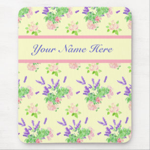 Custom Nostalgic Scents of Summer Pattern Mousepad