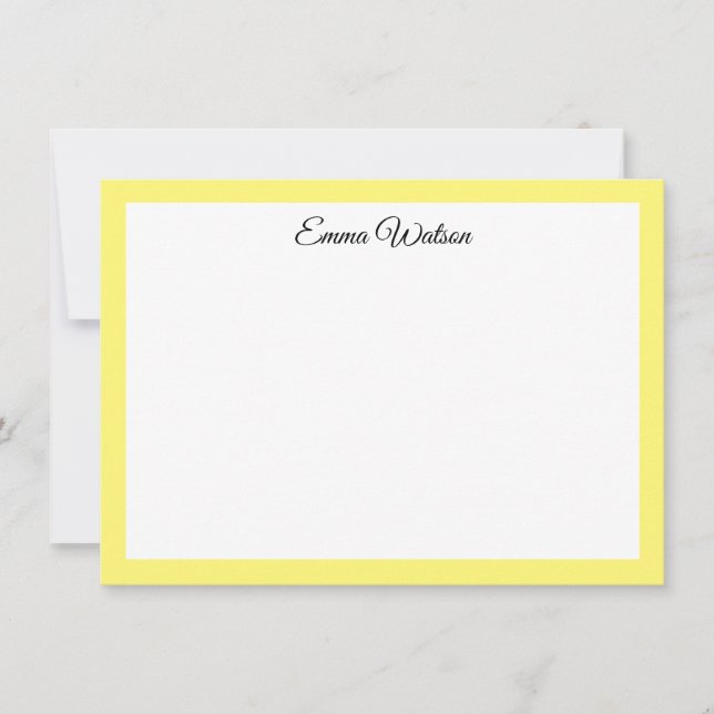 Custom Note Card (Front)