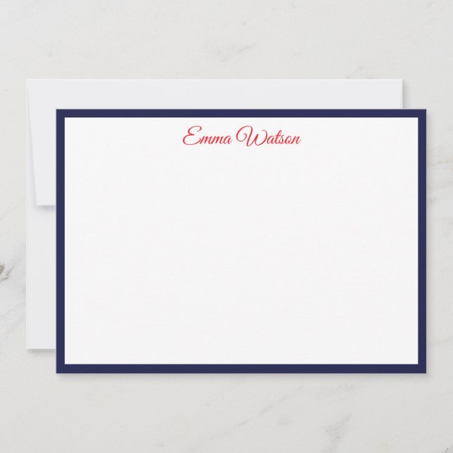 Custom Note Card (Front)