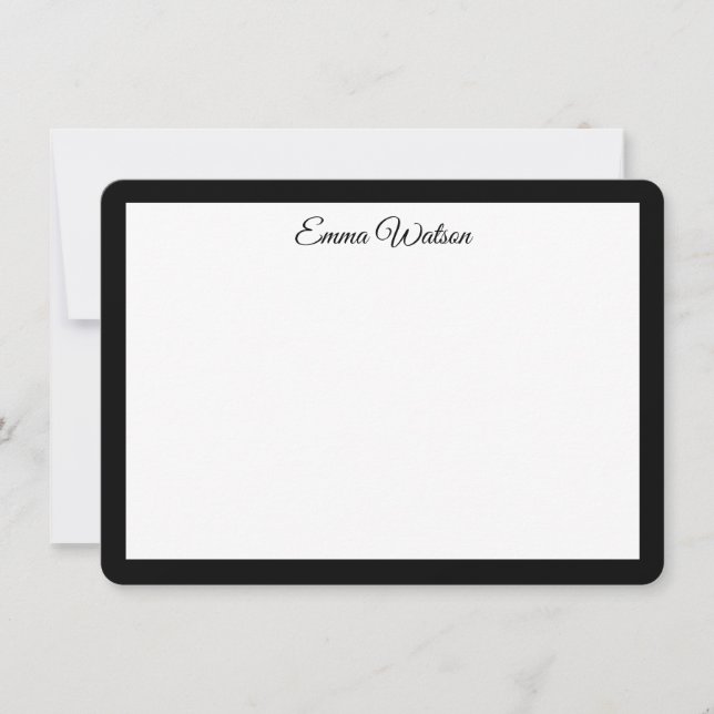 Custom Note Card (Front)
