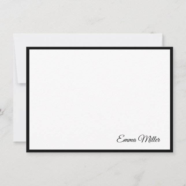 Custom Note Card (Front)