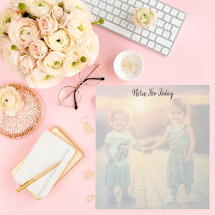 Custom Notes Full Family Photo Notepad 