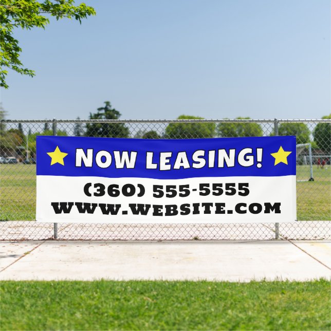 Custom Now Leasing Banner (Insitu)