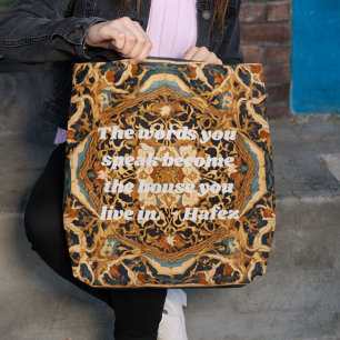 Custom Nowruz Persian New Year Gift Khatam Art Tote Bag