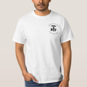 Custom NP Nurse Practitioner Graduation Caduceus T-Shirt