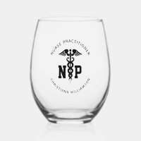 Custom NP Nurse Practitioner Graduation Med Symbol