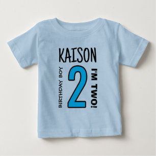 Custom Number Baby T-Shirt