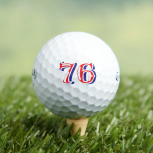 Custom Number Golf Balls - Name & Logo