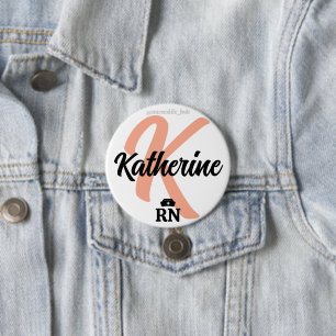Custom Nurse Buttons & Pins   Personalised Nursing