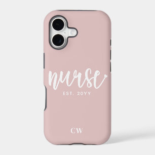 Custom Nurse Est Typography Nurse RN graduation