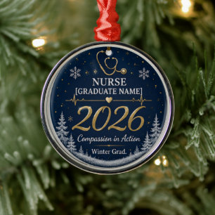 Custom Nurse Ornament 2026   Personalised Stethosc