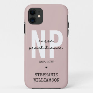 Custom Nurse Practitioner NP Graduation Gift Case-Mate iPhone Case