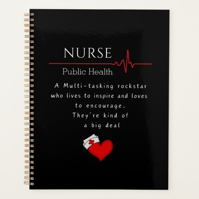 Custom Nurse Speciality  Planner (Front)