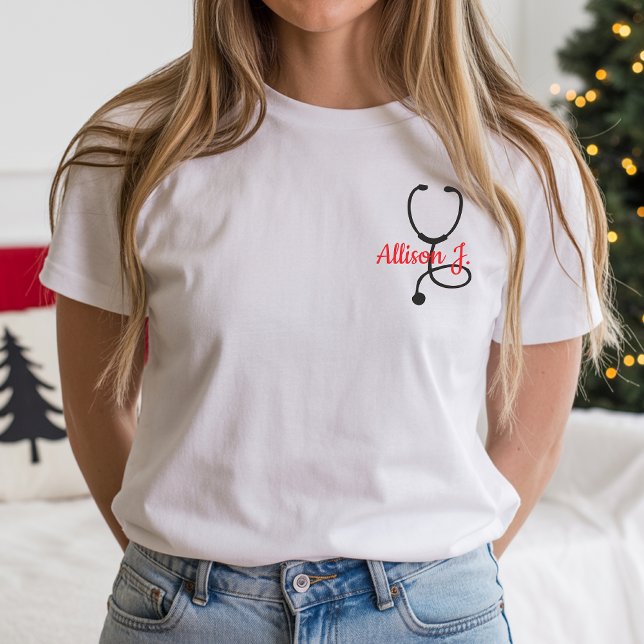 Custom Nurse T-Shirt, Registered Nurse Shirt (nurse t-shirt, nurse gift, registered nurse t-shirt, nursing school t-shirt, nursing student shirt,)