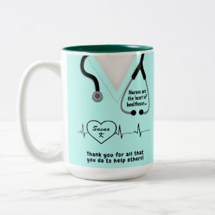Custom Nurses Thank You Mug Add Name