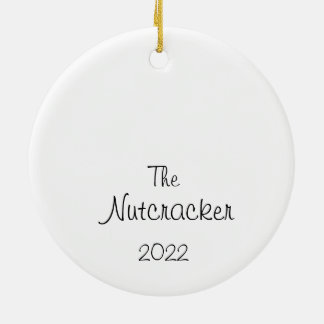 Custom Nutcracker Flower/Arabian Coffee/Snow Ceramic Tree Decoration