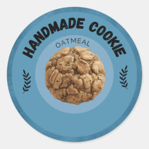 Custom Oatmeal Cookie Labels   Personalised