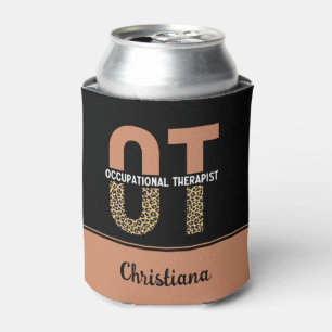 Custom Occupational Therapist OT Appreciation Gift Can Cooler