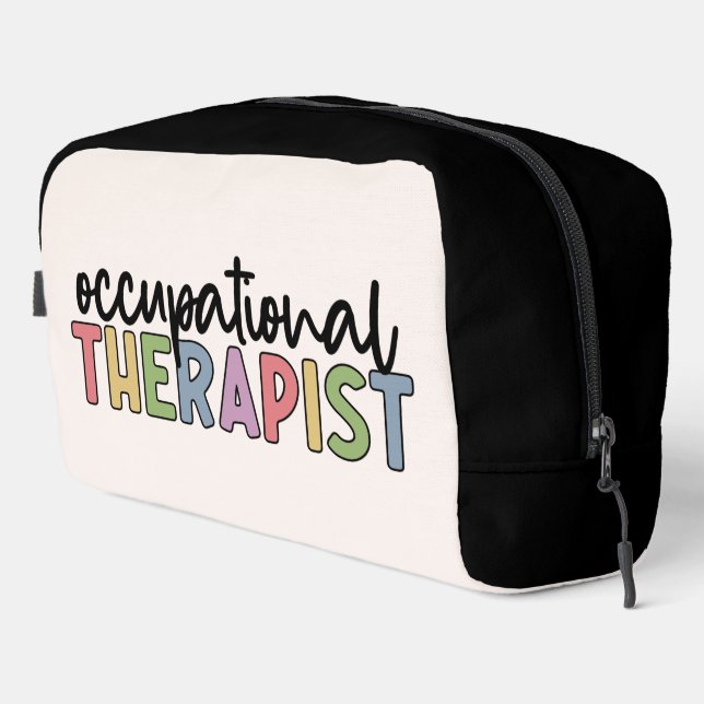 Custom Occupational Therapist OT Dopp Kit (Right Corner)