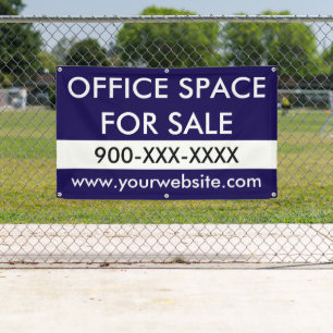 Custom Office Space for Sale Real Estate Template Banner