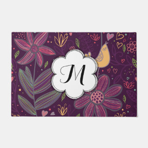 Custom Oh Yellow Birdie Doormat