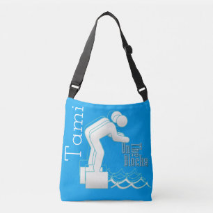 Custom On The Blocks Swim Cross over Body Bag