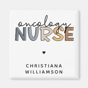Custom Oncology Nurse Oncology RN Gifts Magnet
