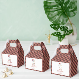 Custom One Jolly Goose December First Birthday Favour Box