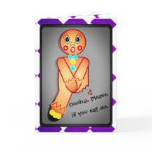 Custom Oooh,  Do Not Eat Me Gingerbread Man