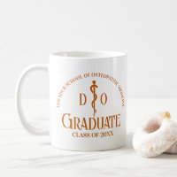 Custom Orange Osteopathic Medical School Graduate