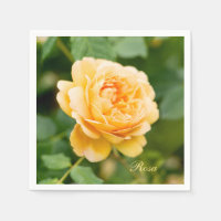 Custom Orange Yellow Rose