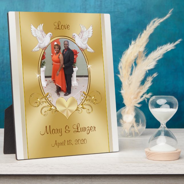 Custom Order for Mosley, Photo Plaque for Cynthia (Side)