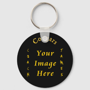 Custom Order Gifts for Coaches Keychains